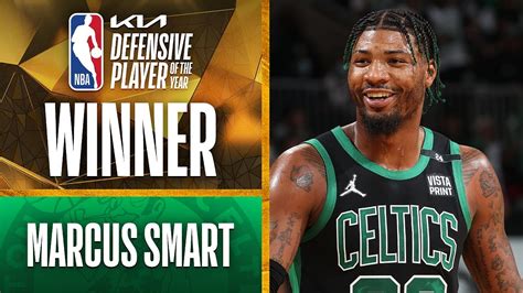 dpoy nba|Celtics' Marcus Smart wins 2021.